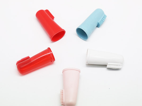 Pet soft finger toothbrush